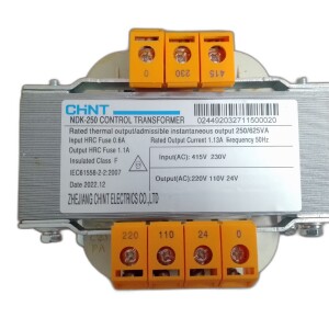 CHINT CONTROL TRANSFORMER NDK - 250 415 230-220  110 24