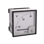 Analog voltmeter, 1Ø, 72X72mm - AM-V-2