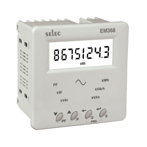 UL & CE Certified 8 Digit LCD Energy meter - EM368