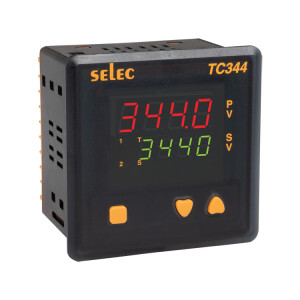 Dual Display, Dual Set Point, Relay/SSR+ Relay Output, 96X96 mm