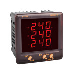 LED VAF Meter, 3Ø, 96X96mm - VAF39